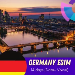 Germany eSIM 14 days data and voice