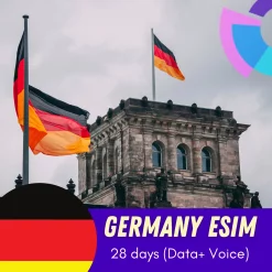 Germany eSIM 28 days data and call