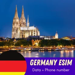 Germany eSIM with phone number