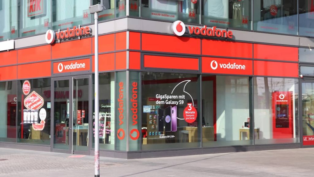 Vodafone Germany store